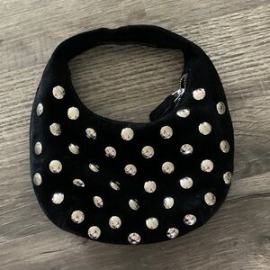 Madewell Black Studded Bag